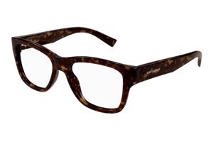 Saint Laurent SL677 002 ONE SIZE (54) Havana Unisex Dioptriás szemüvegek