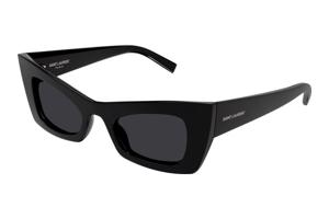 Saint Laurent SL702 001 ONE SIZE (49) Fekete Férfi Napszemüvegek