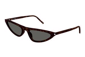 Saint Laurent SL703 002 ONE SIZE (55) Havana Férfi Napszemüvegek