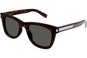 Saint Laurent SL712 002 ONE SIZE (52) Havana Unisex Napszemüvegek