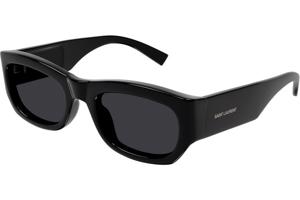 Saint Laurent SL713 001 ONE SIZE (53) Fekete Férfi Napszemüvegek