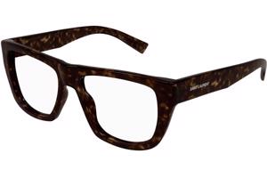 Saint Laurent SL714 002 ONE SIZE (55) Havana Unisex Dioptriás szemüvegek