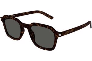 Saint Laurent SL715SLIM 002 ONE SIZE (49) Havana Unisex Napszemüvegek