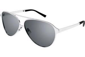 Saint Laurent SL734 003 ONE SIZE (62) Ezüst Unisex Napszemüvegek