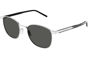 Saint Laurent SL747 007 ONE SIZE (53) Ezüst Unisex Napszemüvegek