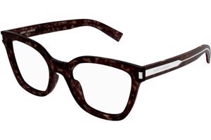 Saint Laurent SL748 002 ONE SIZE (54) Havana Férfi Dioptriás szemüvegek