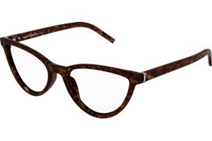 Saint Laurent SLM138 002 ONE SIZE (55) Havana Férfi Dioptriás szemüvegek