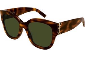 Saint Laurent SLM95/F 003 ONE SIZE (56) Havana Férfi Napszemüvegek