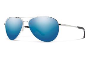 Smith LANGLEY2 010/QG Polarized ONE SIZE (61) Ezüst Unisex Napszemüvegek