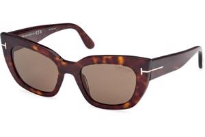 Tom Ford Athena FT1190 52H Polarized ONE SIZE (53) Havana Férfi Napszemüvegek