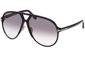 Tom Ford Bertrand FT1061 01B ONE SIZE (64) Fekete Női Napszemüvegek