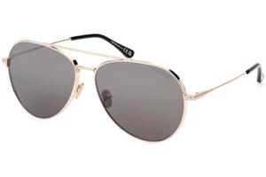 Tom Ford Dashel FT0996 28A ONE SIZE (62) Arany Unisex Napszemüvegek