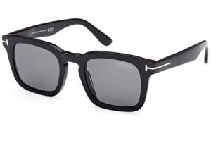 Tom Ford Dax FT0751 01D Polarized L (50) Fekete Női Napszemüvegek