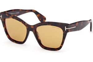 Tom Ford Elvira FT1217 52E ONE SIZE (55) Havana Férfi Napszemüvegek