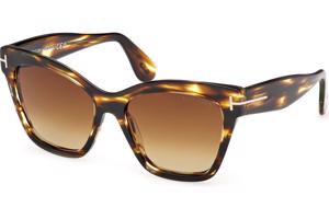 Tom Ford Elvira FT1217 55F ONE SIZE (55) Havana Férfi Napszemüvegek