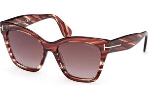 Tom Ford Elvira FT1217 55T ONE SIZE (55) Havana Férfi Napszemüvegek