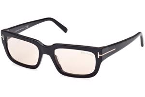 Tom Ford Ezra FT1075 01E ONE SIZE (54) Fekete Unisex Napszemüvegek