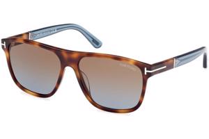 Tom Ford Frances FT1081 53F ONE SIZE (58) Havana Női Napszemüvegek