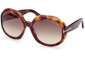 Tom Ford FT1011 52B ONE SIZE (62) Havana Férfi Napszemüvegek