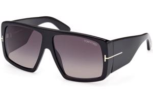 Tom Ford FT1036 01B ONE SIZE (60) Fekete Unisex Napszemüvegek