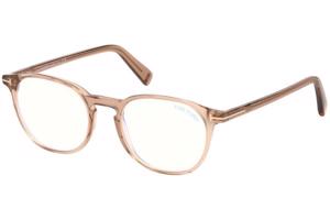 Tom Ford FT5583-B 057 L (52) Bézs Unisex Dioptriás szemüvegek