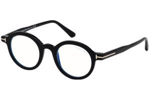 Tom Ford FT5664-B 001 ONE SIZE (45) Fekete Unisex Dioptriás szemüvegek