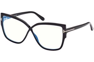 Tom Ford FT5828-B 001 ONE SIZE (60) Fekete Férfi Dioptriás szemüvegek