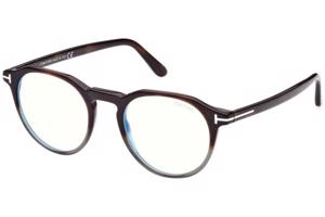 Tom Ford FT5833-B 056 ONE SIZE (49) Havana Női Dioptriás szemüvegek