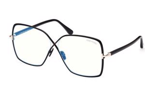 Tom Ford FT5841-B 001 ONE SIZE (59) Fekete Férfi Dioptriás szemüvegek