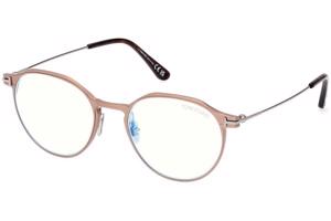 Tom Ford FT5866-B 035 ONE SIZE (52) Barna Női Dioptriás szemüvegek