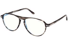 Tom Ford FT5869-B 020 ONE SIZE (54) Szürke Női Dioptriás szemüvegek