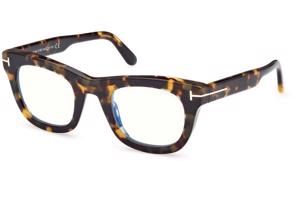 Tom Ford FT5872-B 055 ONE SIZE (48) Havana Női Dioptriás szemüvegek