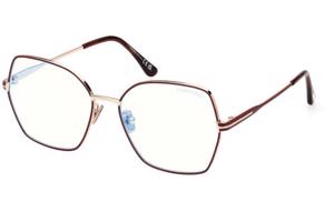 Tom Ford FT5876-B 028 ONE SIZE (56) Arany Férfi Dioptriás szemüvegek