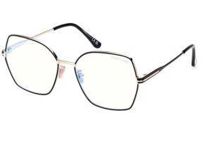 Tom Ford FT5876-B 032 ONE SIZE (56) Arany Férfi Dioptriás szemüvegek