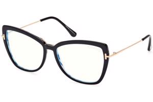 Tom Ford FT5882-B 005 ONE SIZE (55) Fekete Férfi Dioptriás szemüvegek