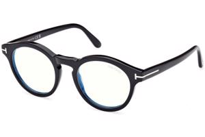 Tom Ford FT5887-B 001 ONE SIZE (49) Fekete Unisex Dioptriás szemüvegek