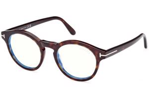 Tom Ford FT5887-B 052 ONE SIZE (49) Havana Unisex Dioptriás szemüvegek