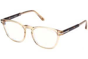 Tom Ford FT5890-B 047 ONE SIZE (51) Barna Unisex Dioptriás szemüvegek