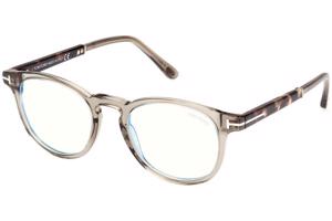 Tom Ford FT5891-B 095 ONE SIZE (49) Szürke Unisex Dioptriás szemüvegek