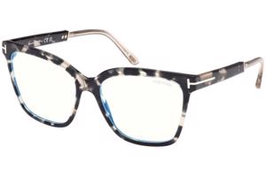 Tom Ford FT5892-B 005 ONE SIZE (56) Havana Férfi Dioptriás szemüvegek