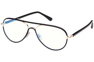 Tom Ford FT5897-B 001 ONE SIZE (57) Fekete Női Dioptriás szemüvegek