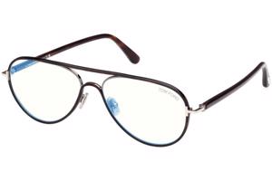 Tom Ford FT5897-B 052 ONE SIZE (57) Havana Női Dioptriás szemüvegek