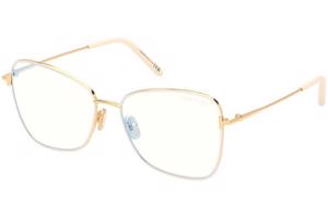 Tom Ford FT5906-B 025 ONE SIZE (55) Bézs Férfi Dioptriás szemüvegek