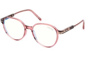 Tom Ford FT5910-B 072 ONE SIZE (52) Rózsaszín Férfi Dioptriás szemüvegek