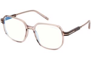 Tom Ford FT5911-B 045 ONE SIZE (53) Barna Férfi Dioptriás szemüvegek