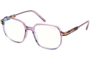 Tom Ford FT5911-B 081 ONE SIZE (53) Lila Férfi Dioptriás szemüvegek