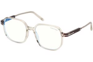 Tom Ford FT5911-B 093 ONE SIZE (53) Szürke Férfi Dioptriás szemüvegek