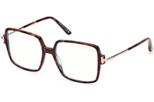 Tom Ford FT5915-B 052 ONE SIZE (53) Havana Férfi Dioptriás szemüvegek