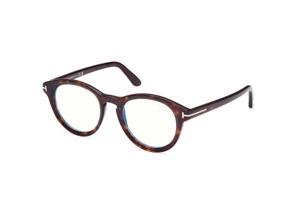 Tom Ford FT5940-B 052 ONE SIZE (49) Havana Unisex Dioptriás szemüvegek