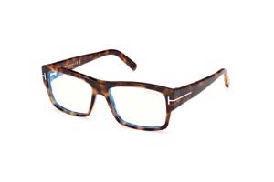 Tom Ford FT5941-B 053 ONE SIZE (55) Havana Unisex Dioptriás szemüvegek